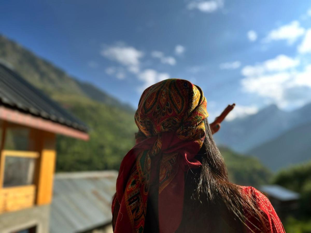 Amma Home Stay Keylong Kyelang Exteriör bild
