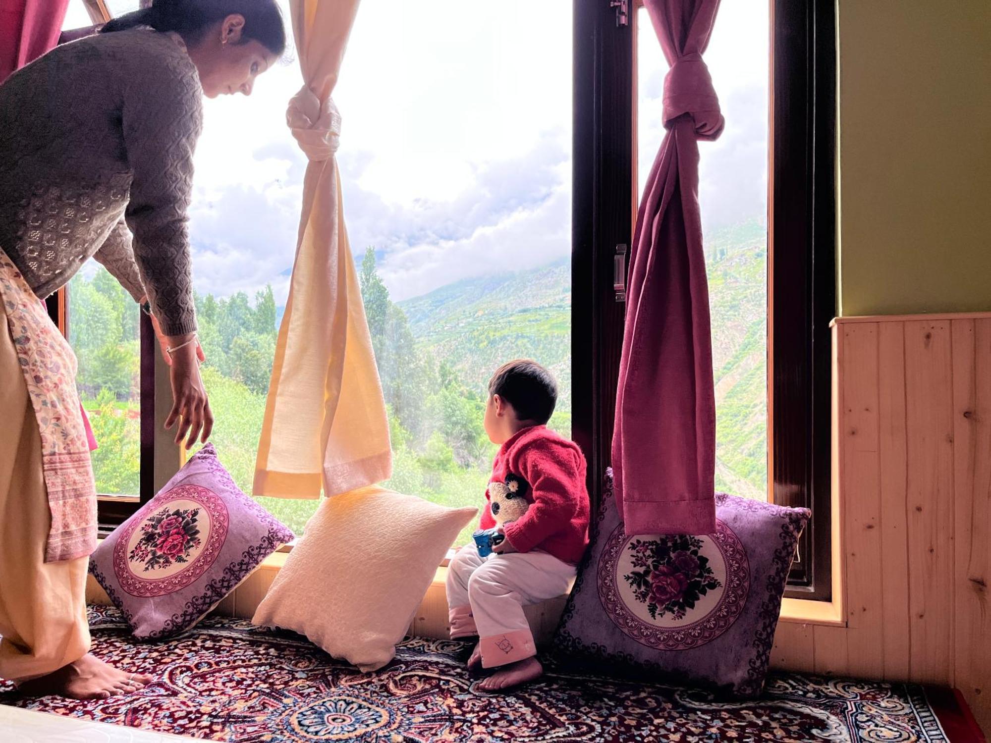Amma Home Stay Keylong Kyelang Exteriör bild