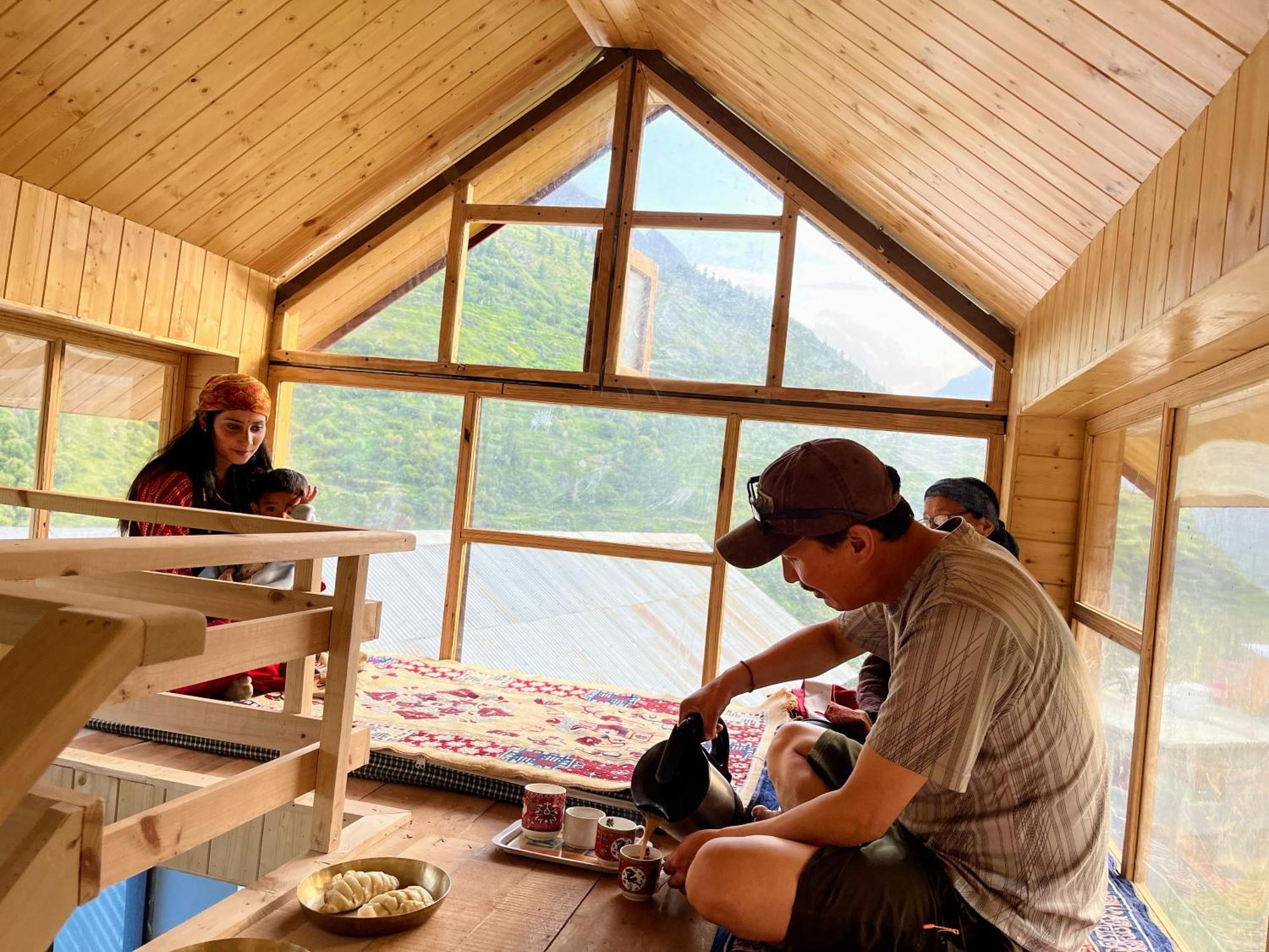 Amma Home Stay Keylong Kyelang Exteriör bild
