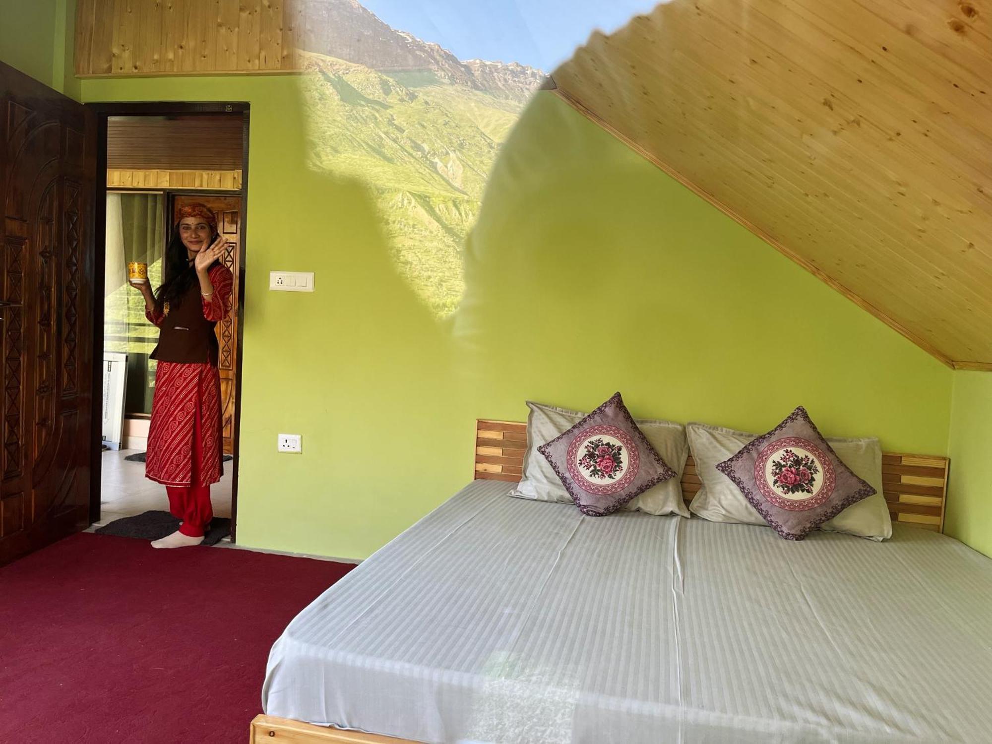Amma Home Stay Keylong Kyelang Exteriör bild