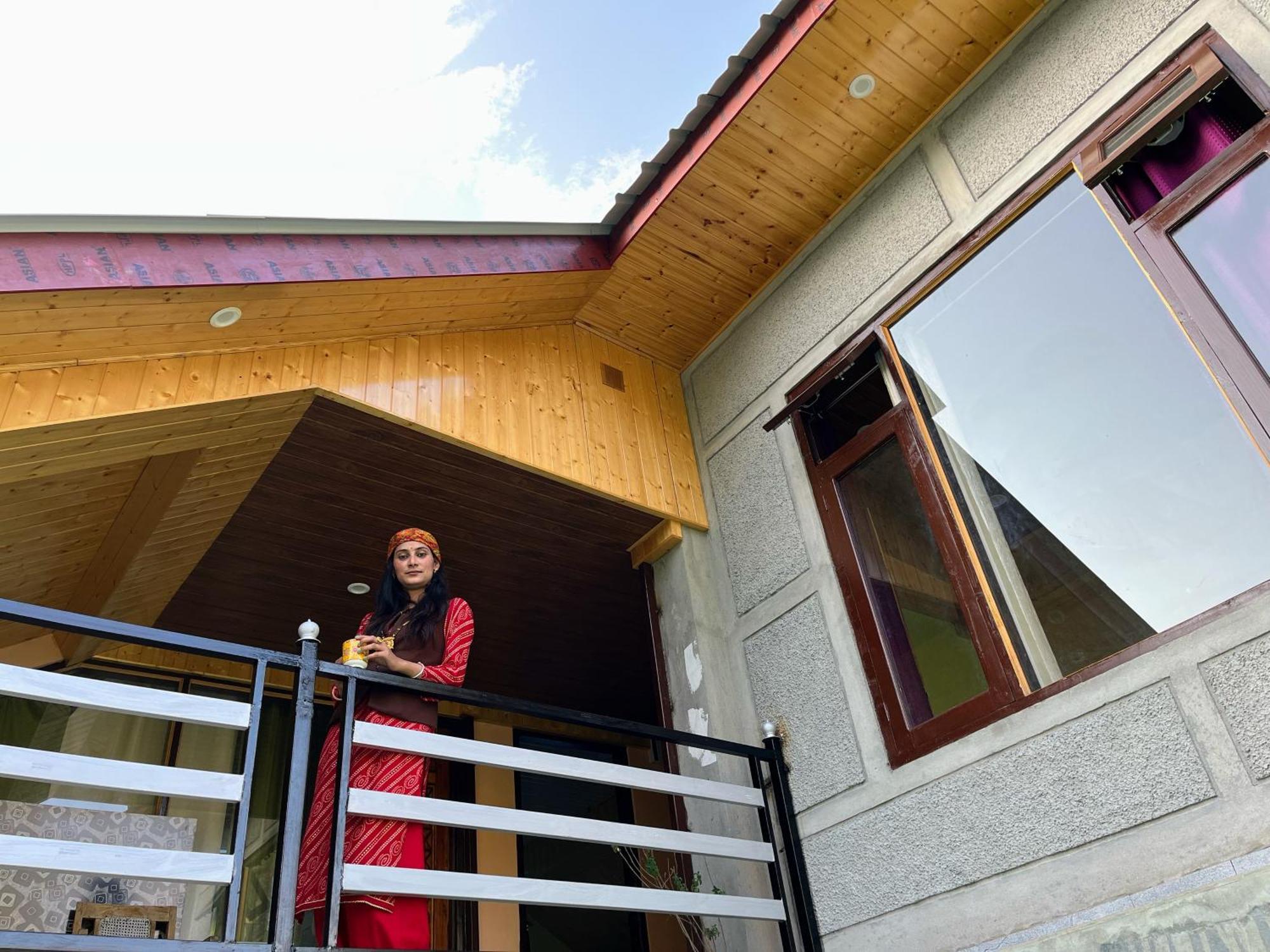 Amma Home Stay Keylong Kyelang Exteriör bild