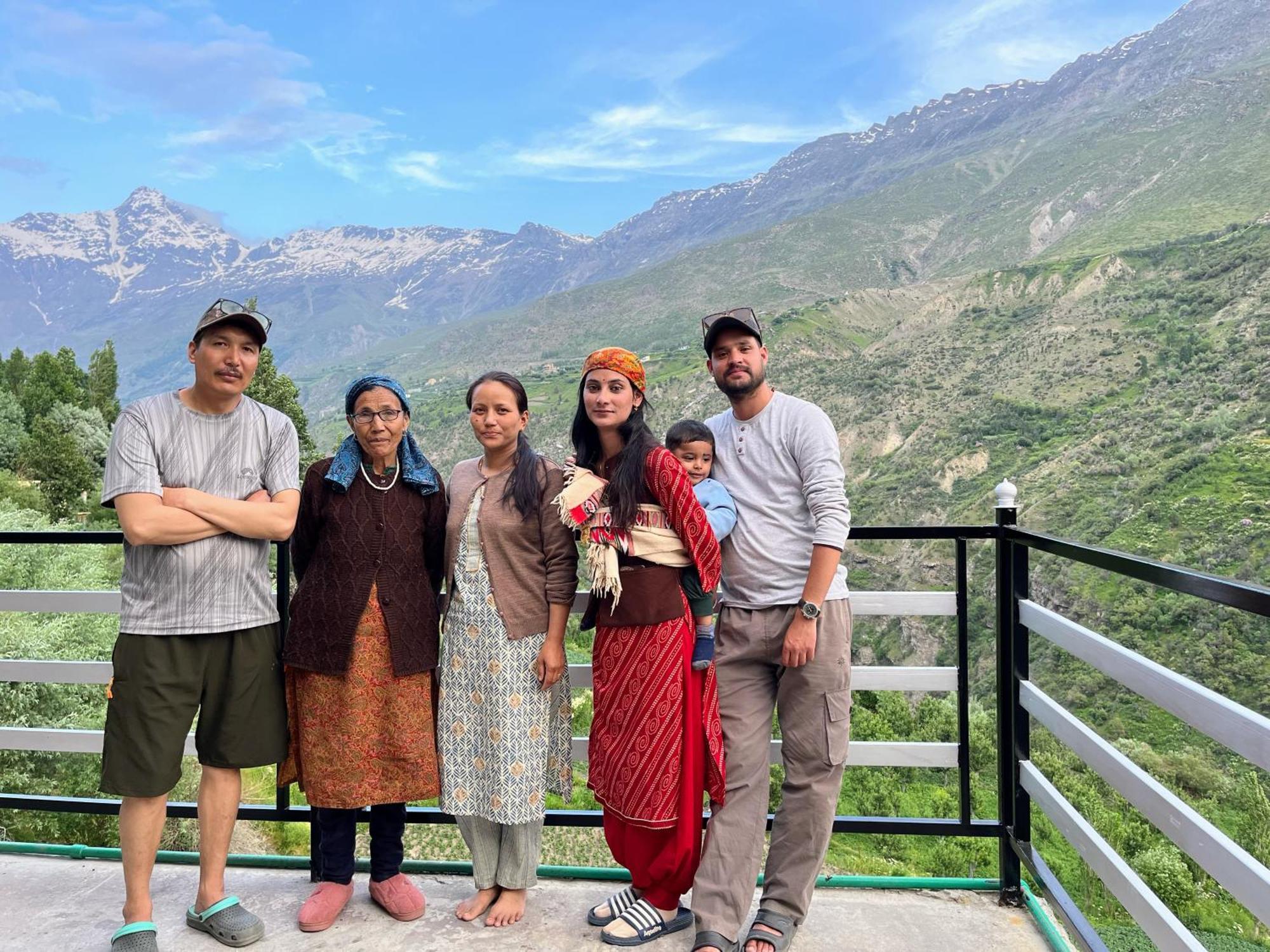 Amma Home Stay Keylong Kyelang Exteriör bild